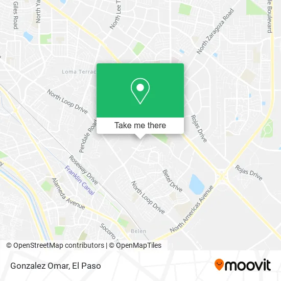 Mapa de Gonzalez Omar