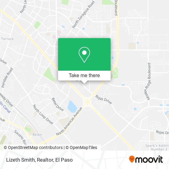 Lizeth Smith, Realtor map