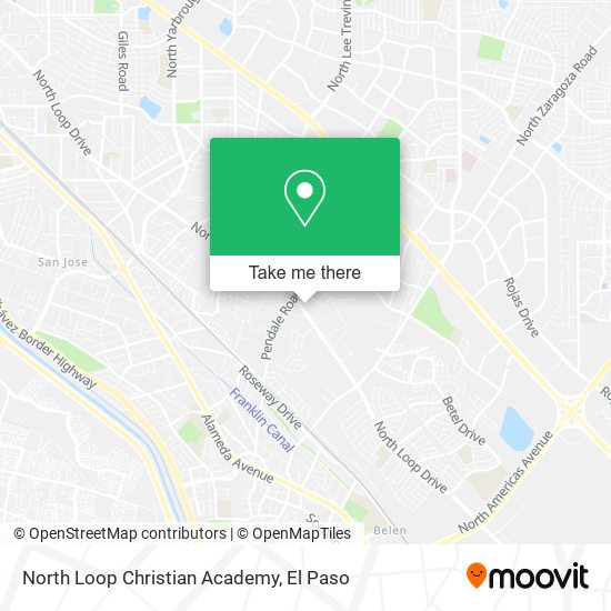 North Loop Christian Academy map