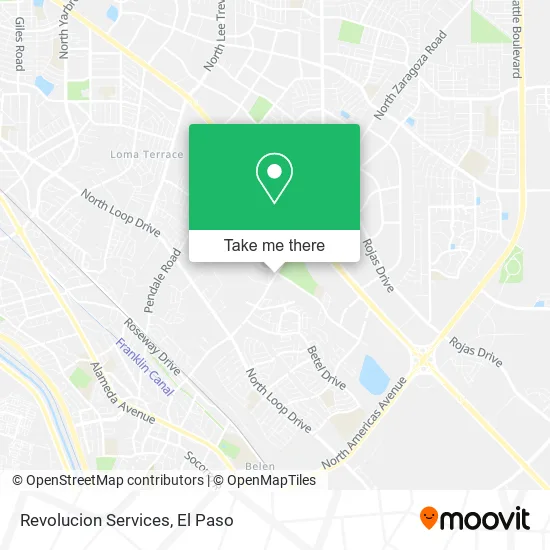 Mapa de Revolucion Services