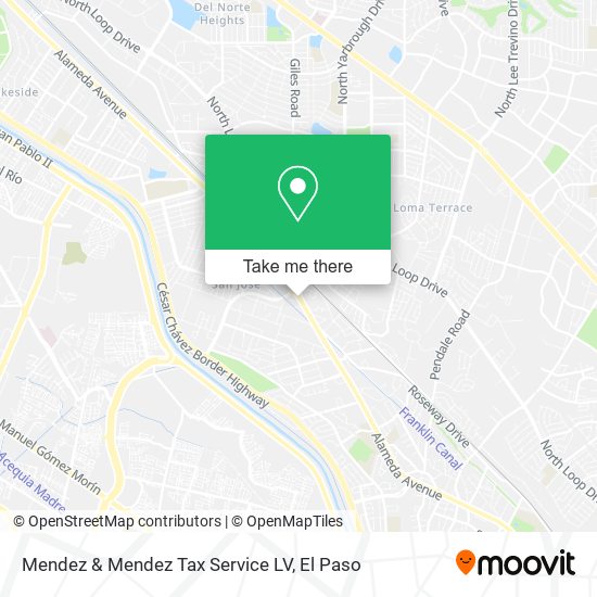 Mendez & Mendez Tax Service LV map