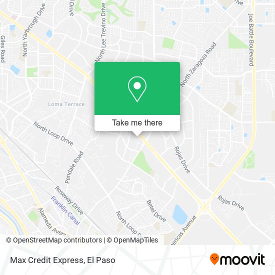 Mapa de Max Credit Express
