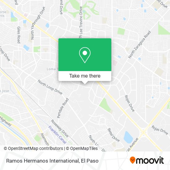 Ramos Hermanos International map