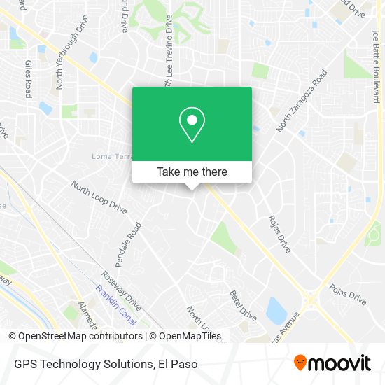 GPS Technology Solutions map