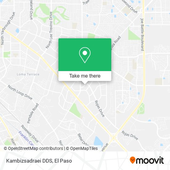 Mapa de Kambizsadraei DDS