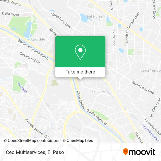 Ceo Multiservices map