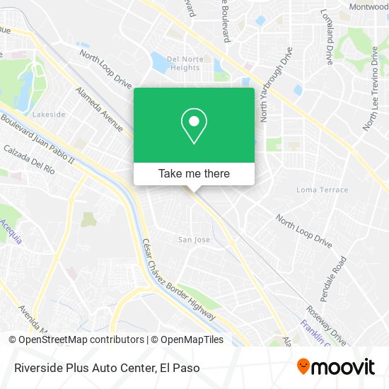 Mapa de Riverside Plus Auto Center