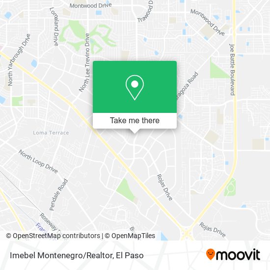 Imebel Montenegro/Realtor map