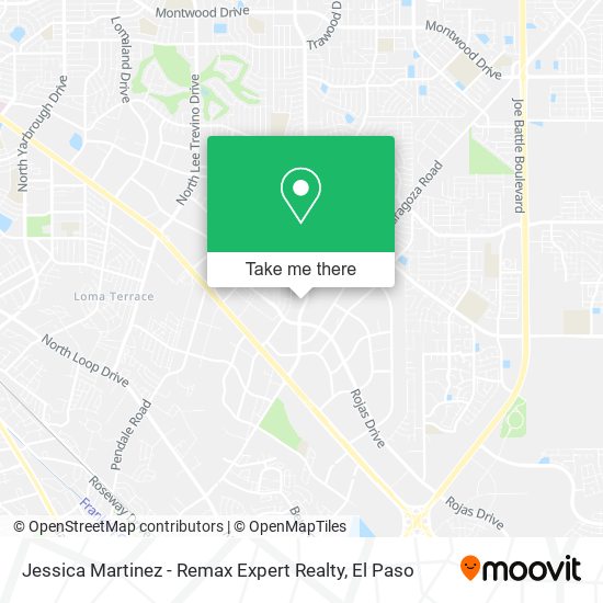 Jessica Martinez - Remax Expert Realty map