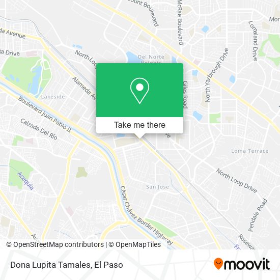 Dona Lupita Tamales map