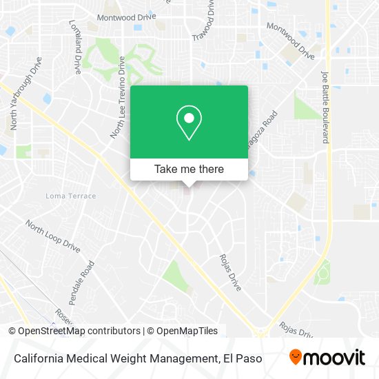 California Medical Weight Management map