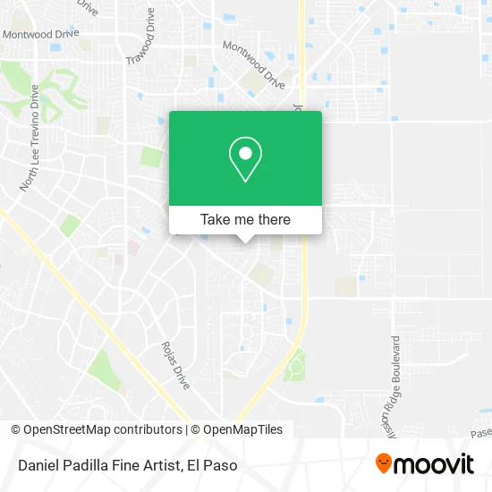 Mapa de Daniel Padilla Fine Artist