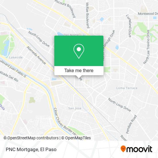 Mapa de PNC Mortgage