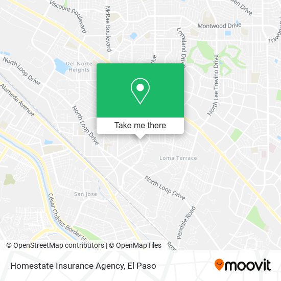 Homestate Insurance Agency map