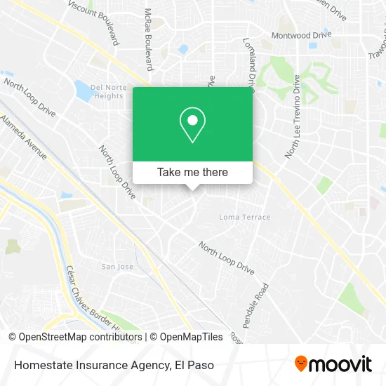 Homestate Insurance Agency map