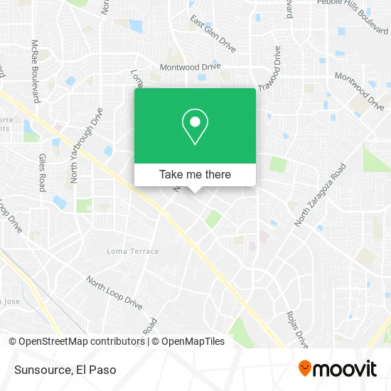 Sunsource map