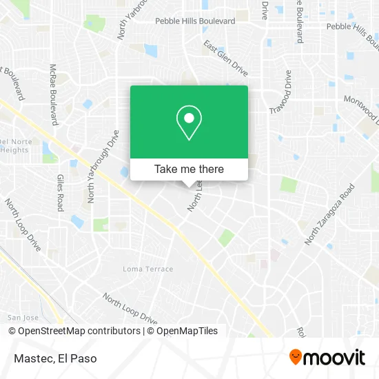 Mastec map