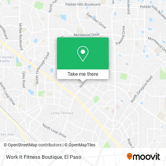 Work It Fitness Boutique map