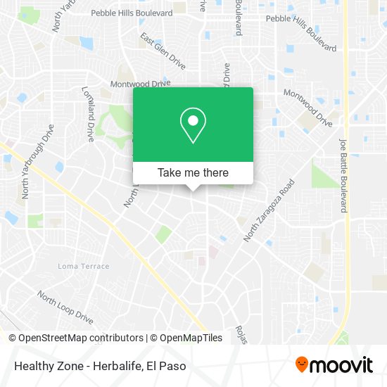 Healthy Zone - Herbalife map
