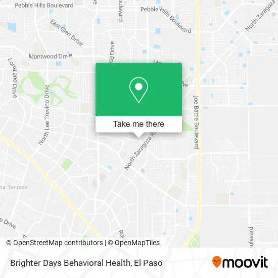Brighter Days Behavioral Health map