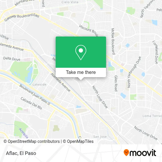 Aflac map