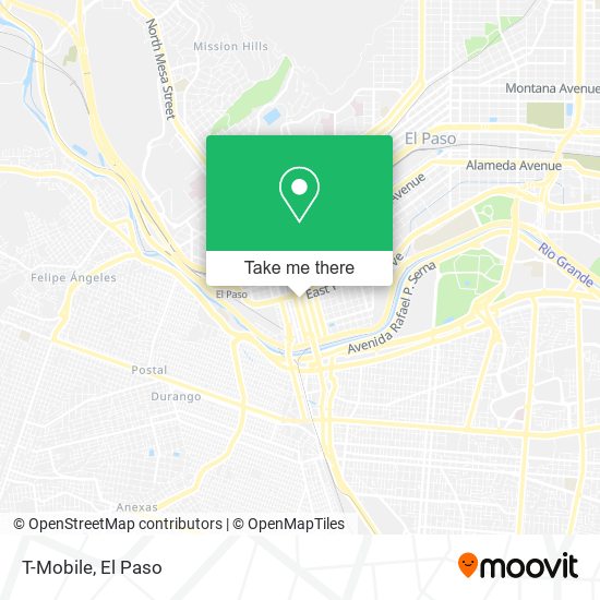 T-Mobile map