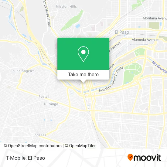 T-Mobile map