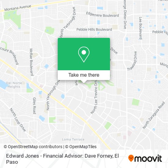 Mapa de Edward Jones - Financial Advisor: Dave Forney