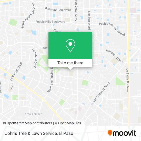 John's Tree & Lawn Service map