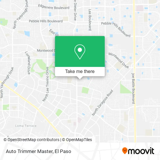 Mapa de Auto Trimmer Master