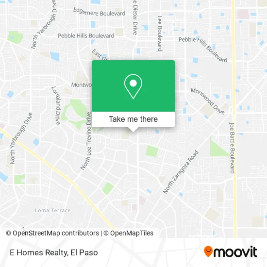 Mapa de E Homes Realty
