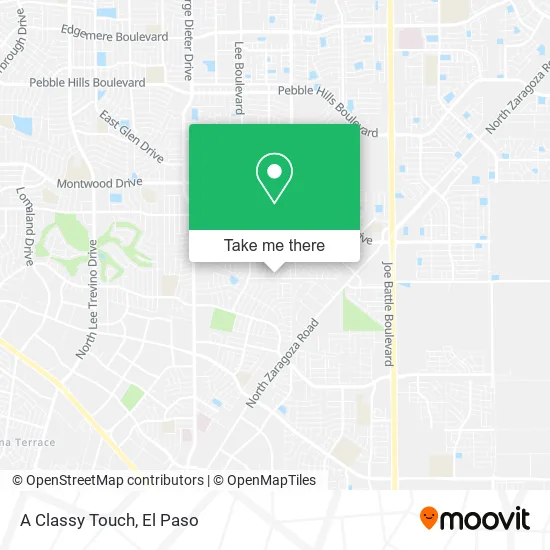 A Classy Touch map