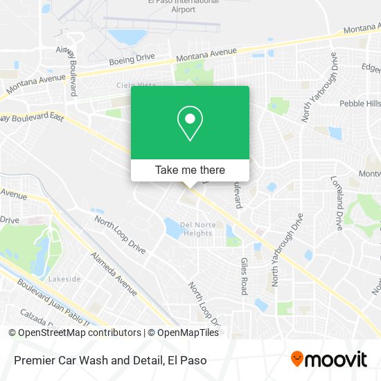 Premier Car Wash and Detail map