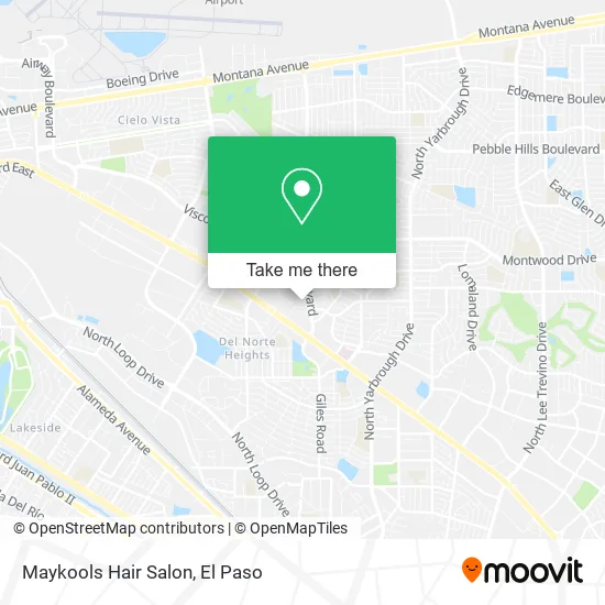 Maykools Hair Salon map