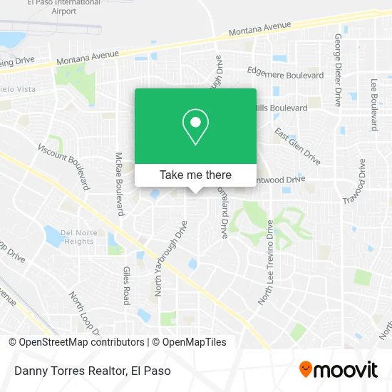 Danny Torres Realtor map