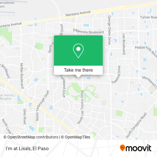 Mapa de I'm at Lisa's