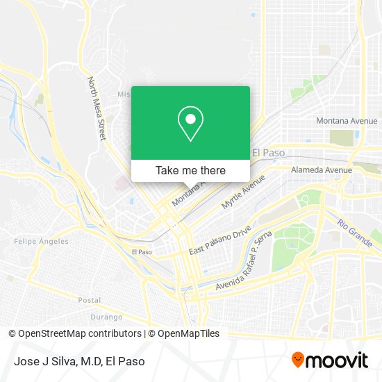 Mapa de Jose J Silva, M.D