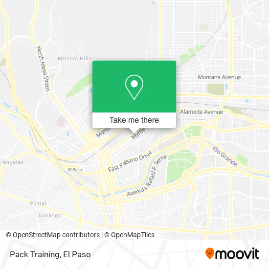 Mapa de Pack Training
