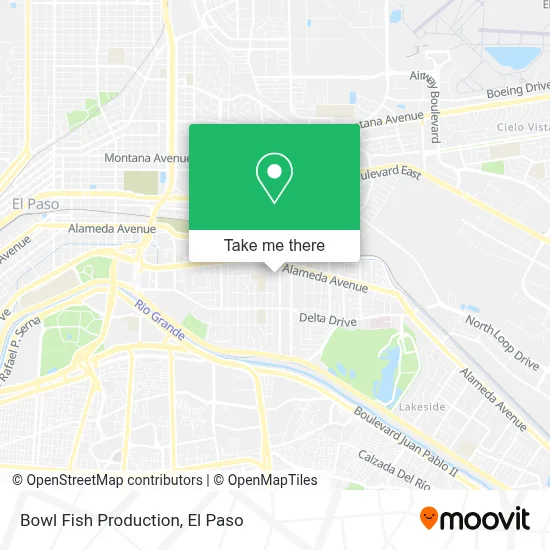 Bowl Fish Production map