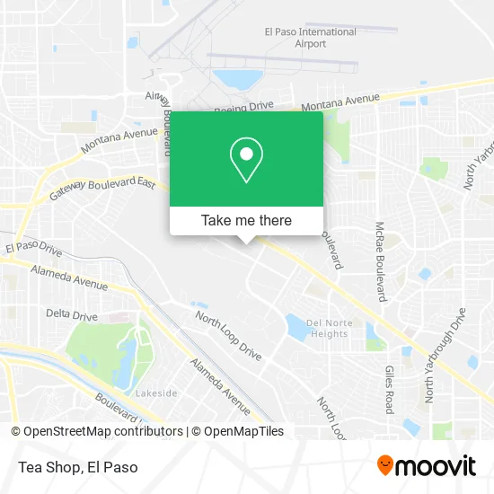 Mapa de Tea Shop