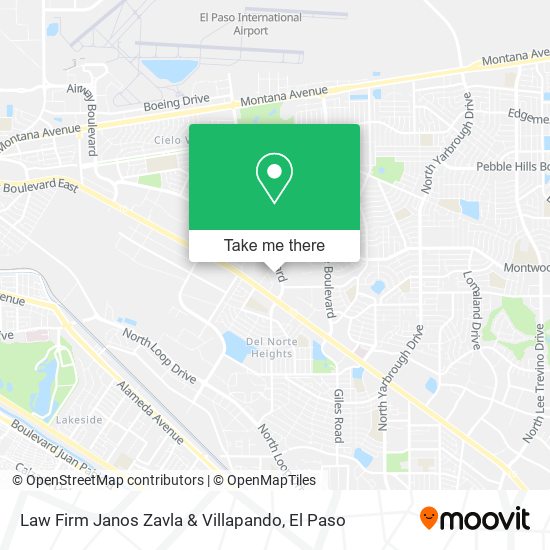 Law Firm Janos Zavla & Villapando map