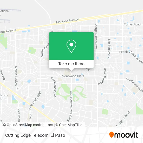Cutting Edge Telecom map