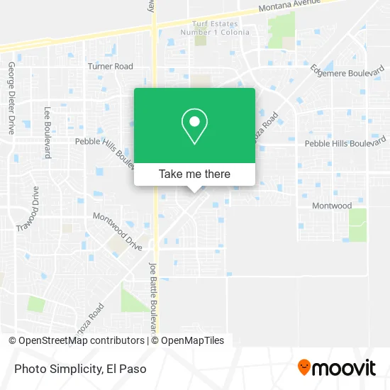Mapa de Photo Simplicity