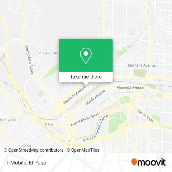 T-Mobile map