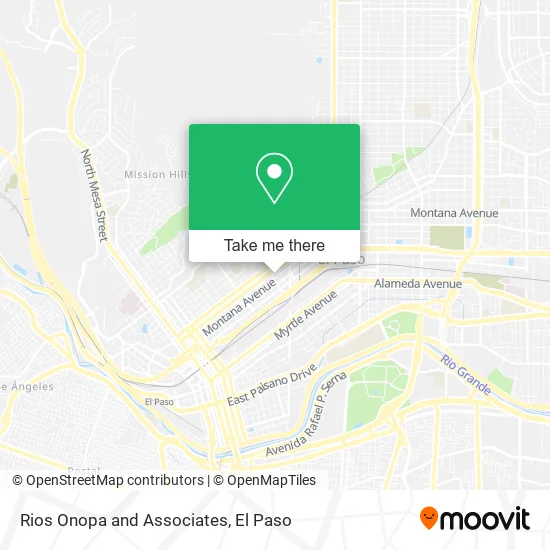 Mapa de Rios Onopa and Associates