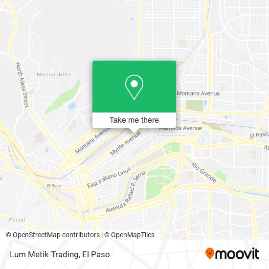 Lum Metik Trading map