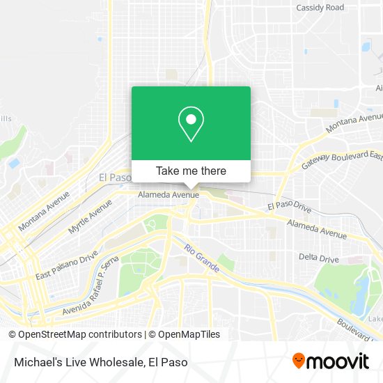 Mapa de Michael's Live Wholesale