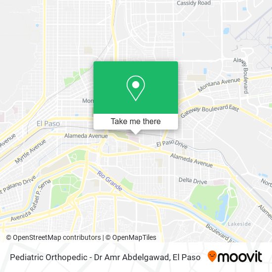 Pediatric Orthopedic - Dr Amr Abdelgawad map