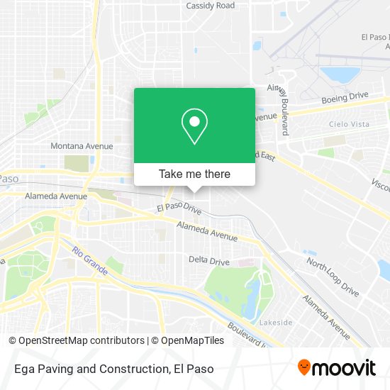 Mapa de Ega Paving and Construction