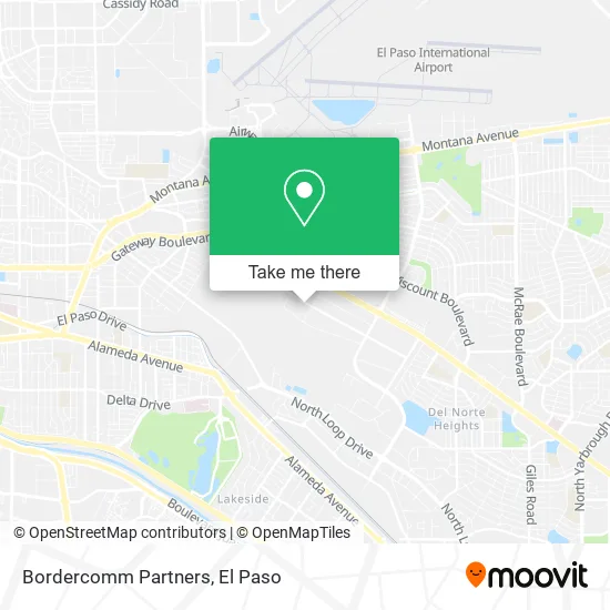 Bordercomm Partners map